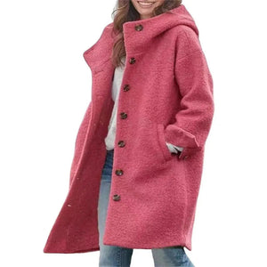 Comfy Family Velvée™ - Cozy Hooded Overcoat