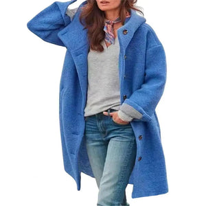 Comfy Family Velvée™ - Cozy Hooded Overcoat