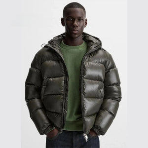 Comfy Family Vortex - Down Puffer Jacket Green / S