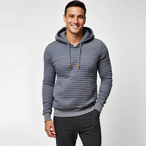 Comfy Family Weave - Textured Knit Hoodie