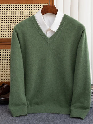 Comfy Family Weymouth - Merino V-Neck Sweater