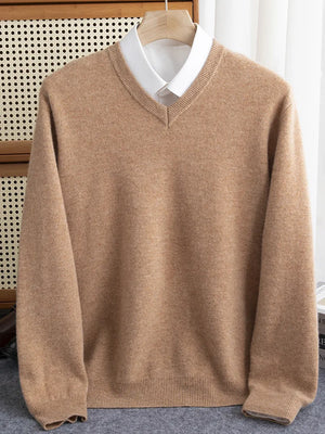 Comfy Family Weymouth - Merino V-Neck Sweater