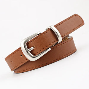 Comfy Family Women's Colorful Belt Brown